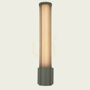 Zewnętrzna lampa ścienna LED 12 W, 3000 K, grafitowe aluminium – szkło – akryl, IP54, ZAMBELIS small 2