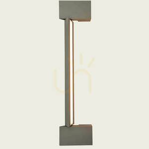 Zewnętrzna lampa ścienna LED z możliwością obrotu o 350°, 12 W, 3000 K, grafitowe aluminium, IP54, ZAMBELIS small 2