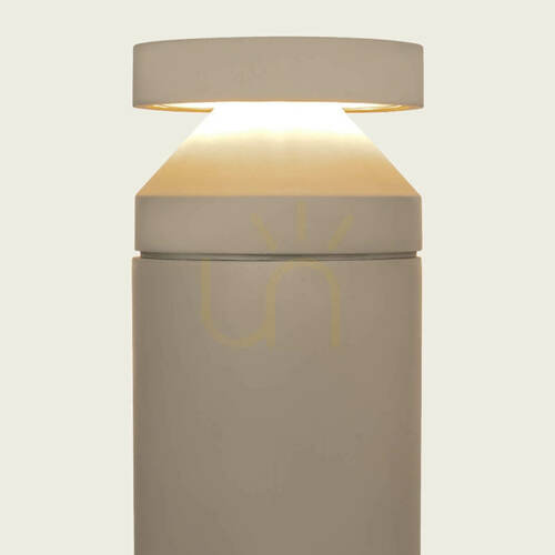 Sprawdź Zewnętrzna lampa słupkowa LED 20 W, 3000 K, beton – metal – szkło, IP65, ZAMBELIS