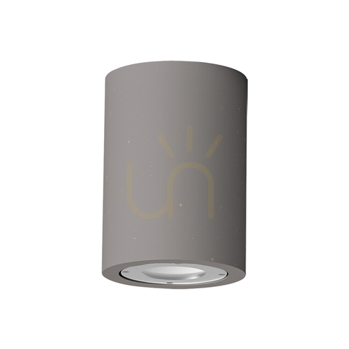 Sprawdź Zewnętrzna lampa sufitowa 1xGU10 LED MAX 9 W, betonowo-metalowa, IP54, ZAMBELIS