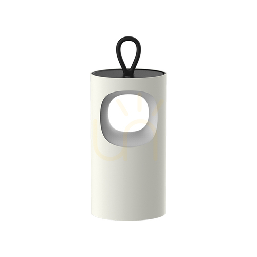 Sprawdź Przenośna lampa stołowa do użytku na zewnątrz, LED 2 W, 2700 K, regulacja jasności dotykowa, IP44, biała matowa, IP44, ZAMBELIS