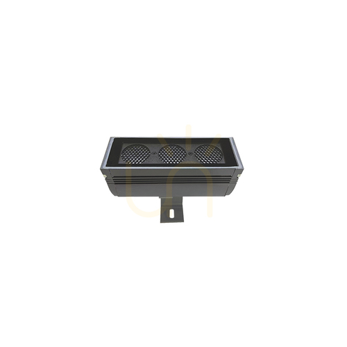 Sprawdź Reflektor ścienny LED 9 W – 220 V, 3000 K, grafitowo-aluminiowy, IP65, ZAMBELIS
