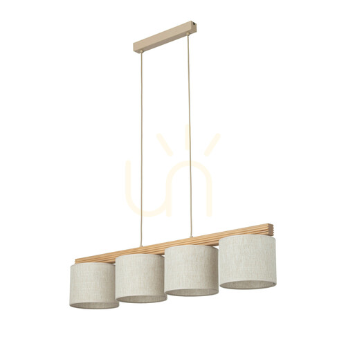 Sprawdź Viga Shade Lampa Wisząca 4 Xe27