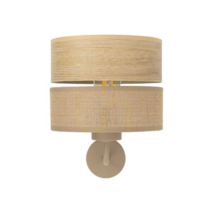 Dorma Wood Juta Kinkiet 1 Xe27 small 10