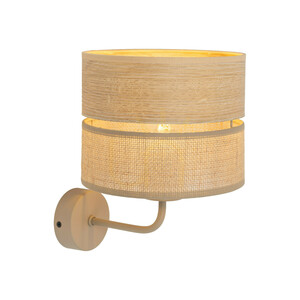 Dorma Wood Juta Kinkiet 1 Xe27 small 7