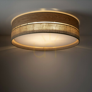 Dorma Wood Juta Lampa Sufitowa 4 Xe27 small 2