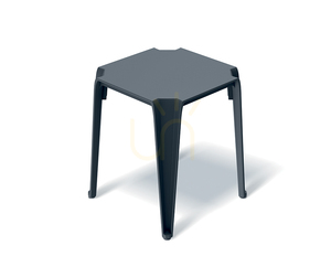 Stolik boczny ogrodowy FLOS445 Lottie - karbonowy FERNE small 0