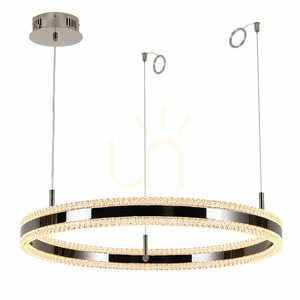 Lampa wisząca CIRCLE 80 LED mosiądz szczotkowany 80 cm small 5