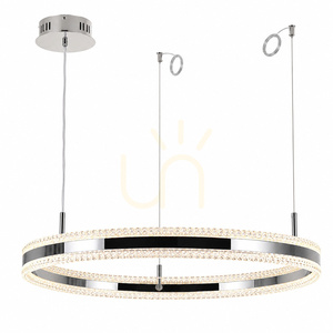 Lampa wisząca CIRCLE 80 LED mosiądz szczotkowany 80 cm small 6