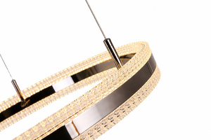 Lampa wisząca CIRCLE 80 LED mosiądz szczotkowany 80 cm small 9