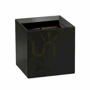 Osłona do podstawy kinkieta s.luce Ixa kwadratowa metalowa chrom 10 cm small 14
