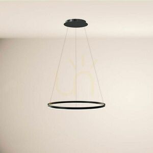 Lampa wisząca s.luce Ring LED 80 cm złota 36W 3000K kabla dimmable small 1