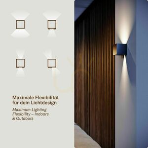 Kinkiet LED s.luce Ixa srebrny metalowy kwadratowy IP44 10 cm small 1
