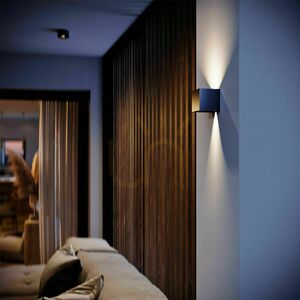 Kinkiet LED s.luce Ixa srebrny metalowy kwadratowy IP44 10 cm small 0