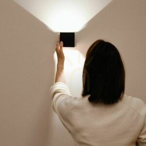 Kinkiet LED s.luce Ixa betonowy kwadratowy 10W 3000K dimmable small 9