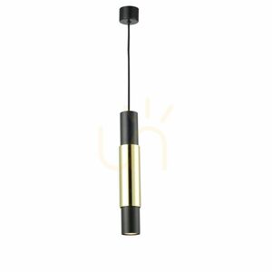 Lampa wisząca s.luce Crutch biała z chromowanym cylindrem GU10 1-punktowa 5,8 cm small 7