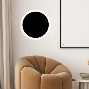 Plafon LED s.luce Cloud czarny 40 cm 29W 3000K dimmable small 1