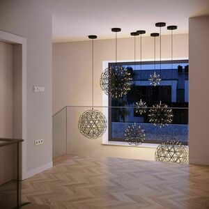 Żyrandol s.luce Atom XL złoty LED 152-punktowy nowoczesny minimalistyczny 4 Żyrandol s.luce Atom XL złoty LED 152-punktowy nowoczesny minimalistyczny small 4