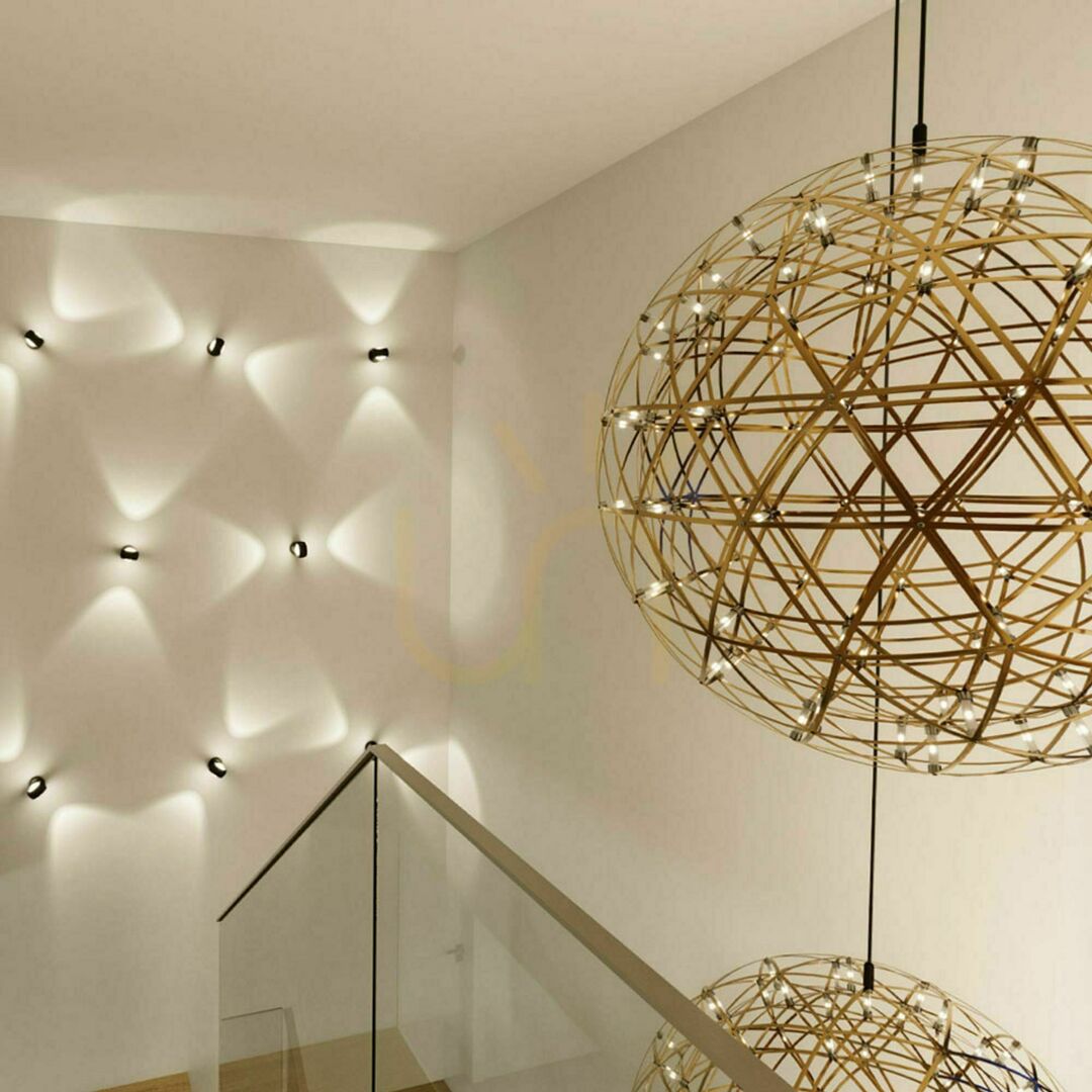 Zobacz Żyrandol s.luce Atom XL złoty LED 152-punktowy nowoczesny minimalistyczny Żyrandol s.luce Atom XL złoty LED 152-punktowy nowoczesny minimalistyczny