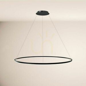 Lampa wisząca s.luce Ring LED biała Ø150 cm okrągła nowoczesna small 1