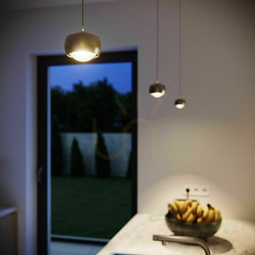 Sprawdź Lampa wisząca LED s.luce Beam srebrna Ø 8 cm and 8W