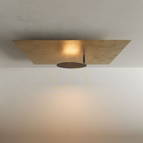 Sprawdź Plafon LED s.luce Plate złoty 60 cm okrągły metalowy dimmable 3000 K