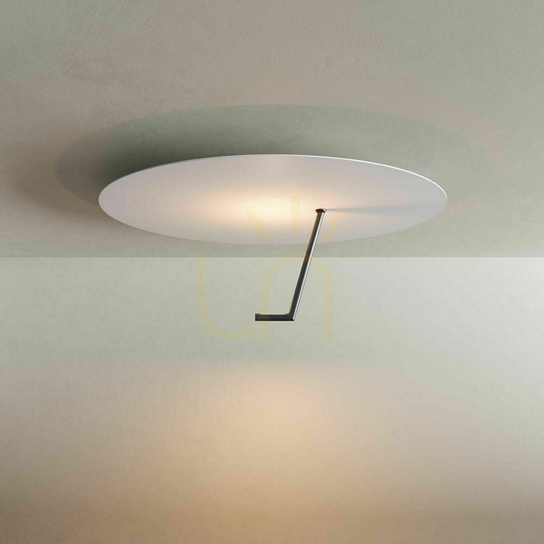 Obejrzyj Plafon LED s.luce Hook biały 30 cm okrągły metalowy 18W 3000K 1600 lm Plafon LED s.luce Hook biały 30 cm okrągły metalowy 18W 3000K 1600 lm