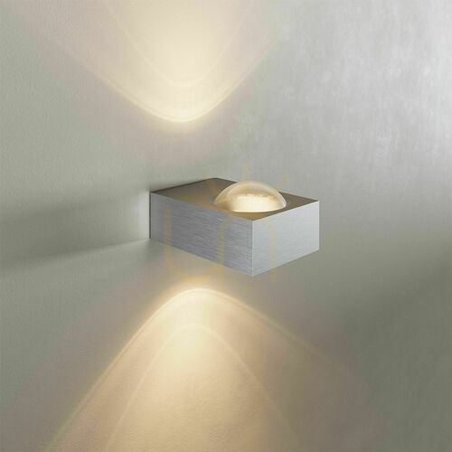 Sprawdź Kinkiet s.luce Beam X srebrny, 12 cm, 1×G9, światło góra–dół