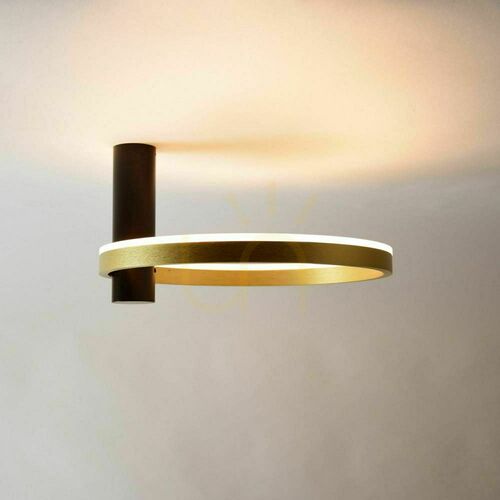 Sprawdź Plafon s.luce Ring Air LED złoty Ø 40 cm 23W 3000K ściemnialny