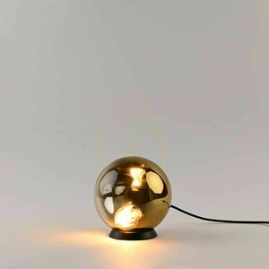 Lampka stołowa s.luce Orb szklana kula brązowa 40 cm E27 small 10