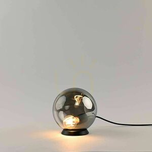 Lampka stołowa s.luce Orb miedziana szklana kula E27 30 cm 12 Lampka stołowa s.luce Orb miedziana szklana kula E27 30 cm small 12