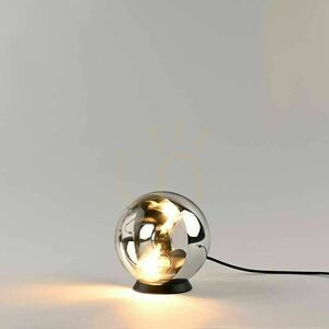 Lampka stołowa s.luce Orb miedziana szklana kula E27 30 cm 13 Lampka stołowa s.luce Orb miedziana szklana kula E27 30 cm small 13