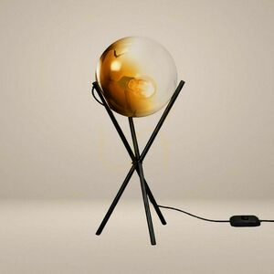 Lampa stołowa s.luce Orb Axis złota szklana 20 cm 10 Lampa stołowa s.luce Orb Axis złota szklana 20 cm small 10