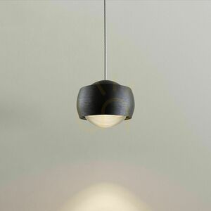 Lampa Wisząca s.luce Beam LED 3-punktowa Czarna, Podsufitka Biała Ø 40 cm small 1