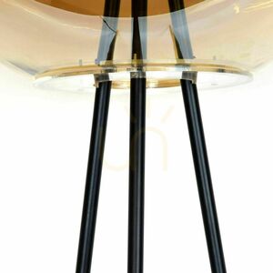 Lampa podłogowa s.luce Orb Tripod 160 cm szklana kula transparentna small 3