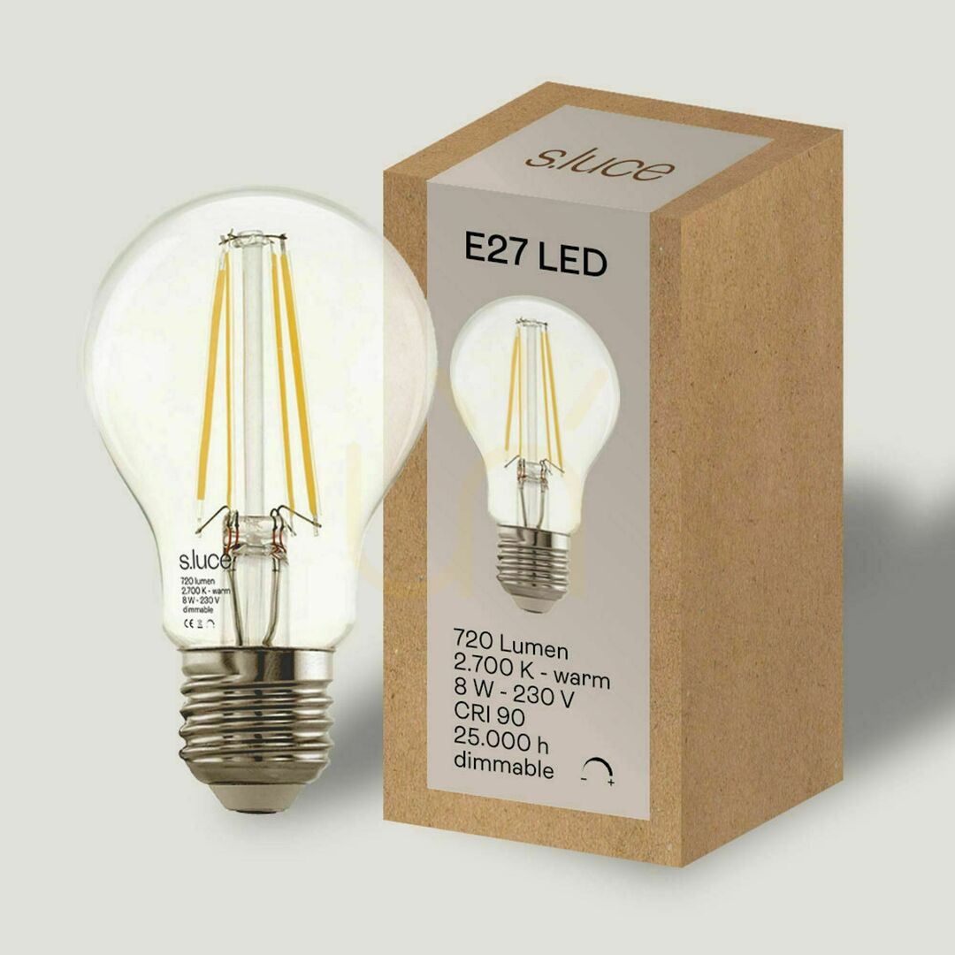 Sprawdź s.luce Żarówka LED E27 8W 2700K 720 lm ściemnialna CRI 90 s.luce Żarówka LED E27 8W 2700K 720 lm ściemnialna CRI 90