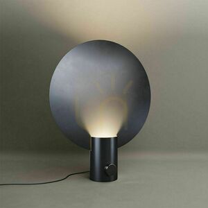 Lampa stołowa s.luce Cloud czarna metalowa z ściemniaczem obrotowym small 12