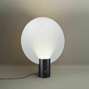 Lampa stołowa s.luce Cloud czarna metalowa z ściemniaczem obrotowym small 14