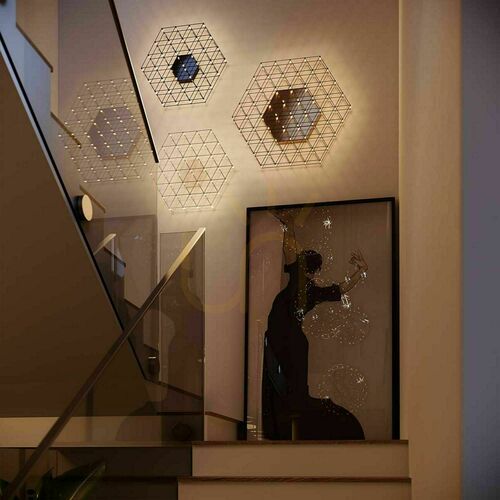 Sprawdź Plafon LED s.luce Atom czarny 80 cm metalowy nowoczesny 61x0,3W 3000K dimmable