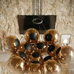 Pierścień montażowy s.luce Combinizer czarny do lamp wiszących cluster 9,5 cm small 1