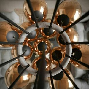 Pierścień montażowy s.luce Combinizer czarny do lamp wiszących cluster 9,5 cm small 2