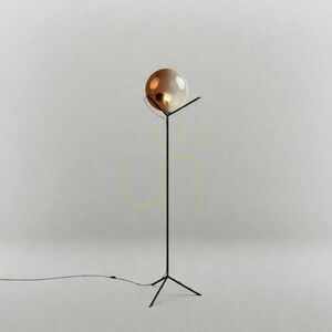 Lampa podłogowa s.luce Orb miedziana szklana kula 170 cm 11 Lampa podłogowa s.luce Orb miedziana szklana kula 170 cm small 11