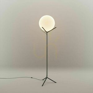 Lampa podłogowa s.luce Orb miedziana szklana kula 170 cm 12 Lampa podłogowa s.luce Orb miedziana szklana kula 170 cm small 12