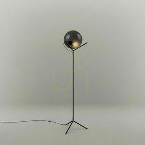 Lampa podłogowa s.luce Orb miedziana szklana kula 170 cm 8 Lampa podłogowa s.luce Orb miedziana szklana kula 170 cm small 8