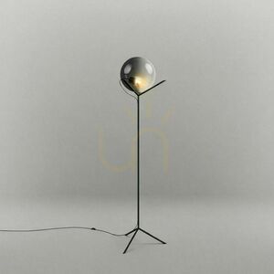 Lampa podłogowa s.luce Orb miedziana szklana kula 170 cm 9 Lampa podłogowa s.luce Orb miedziana szklana kula 170 cm small 9
