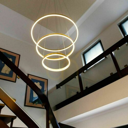 Sprawdź Żyrandol s.luce Ring LED 3-punktowy biały 120/100/80 cm