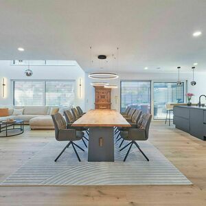 Żyrandol s.luce Ring LED 3-punktowy czarny 80/60/40 cm minimalistyczny small 14