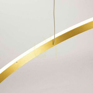 Żyrandol s.luce Ring LED 5-punktowy biały 150 cm minimalistyczny small 9