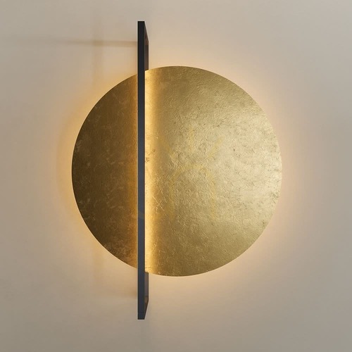 Sprawdź Plafon s.luce Artus LED złoty 50 cm metalowy nowoczesny ciepły 3000K dimmable
