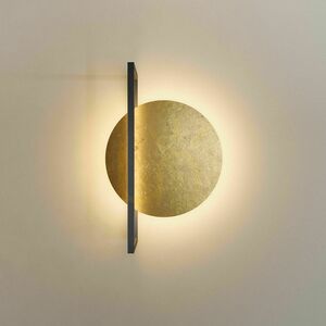 Plafon LED s.luce Artus czarny 40 cm metalowy nowoczesny ściemnialny small 11